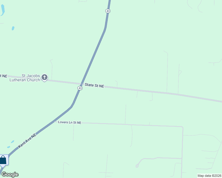 map of restaurants, bars, coffee shops, grocery stores, and more near 1948 State Street Northeast in Canton