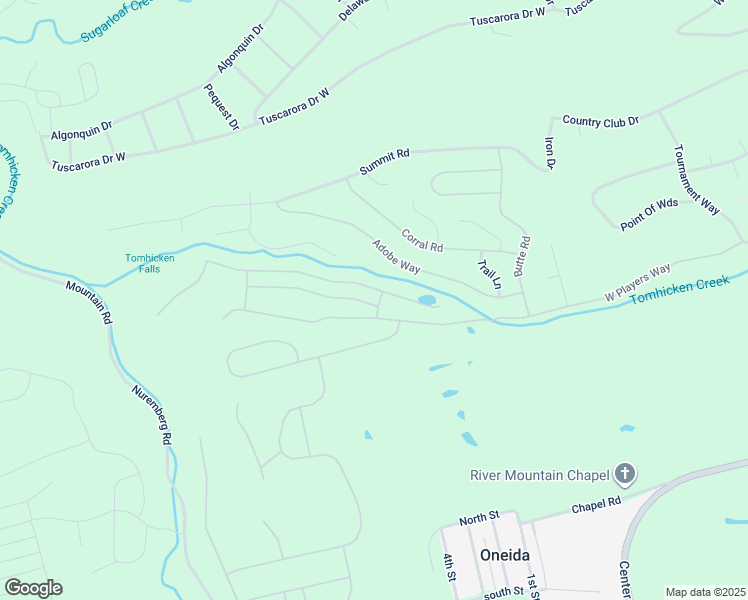 map of restaurants, bars, coffee shops, grocery stores, and more near North Street in Luzerne County