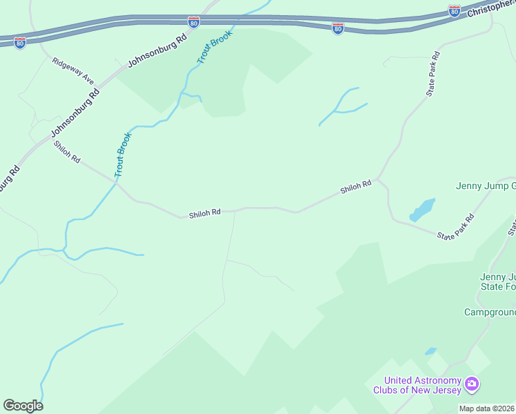 map of restaurants, bars, coffee shops, grocery stores, and more near 236 Shiloh Road in Blairstown