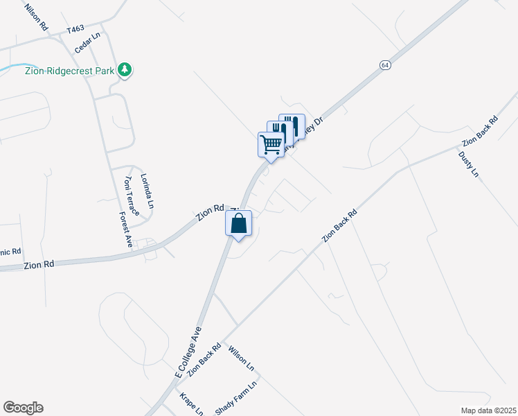 map of restaurants, bars, coffee shops, grocery stores, and more near 101 Riverstone Lane in Bellefonte