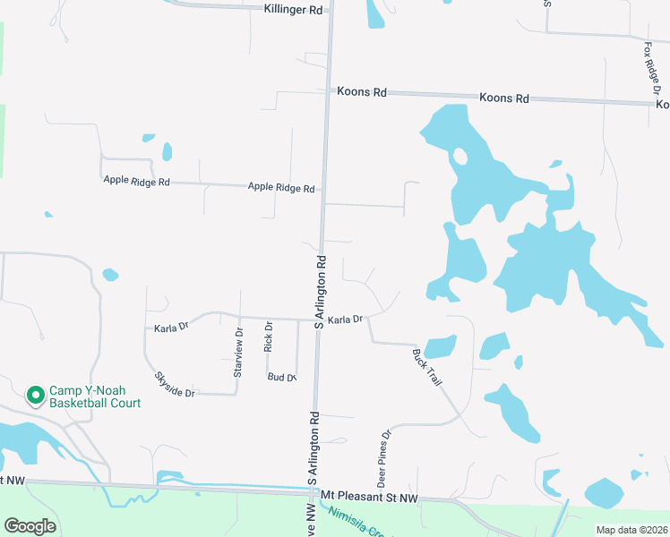 map of restaurants, bars, coffee shops, grocery stores, and more near 5588 Red Fox Circle in Clinton