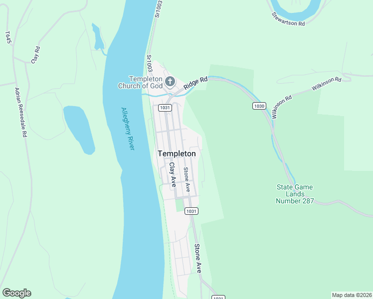 map of restaurants, bars, coffee shops, grocery stores, and more near 309 3rd Street in Templeton