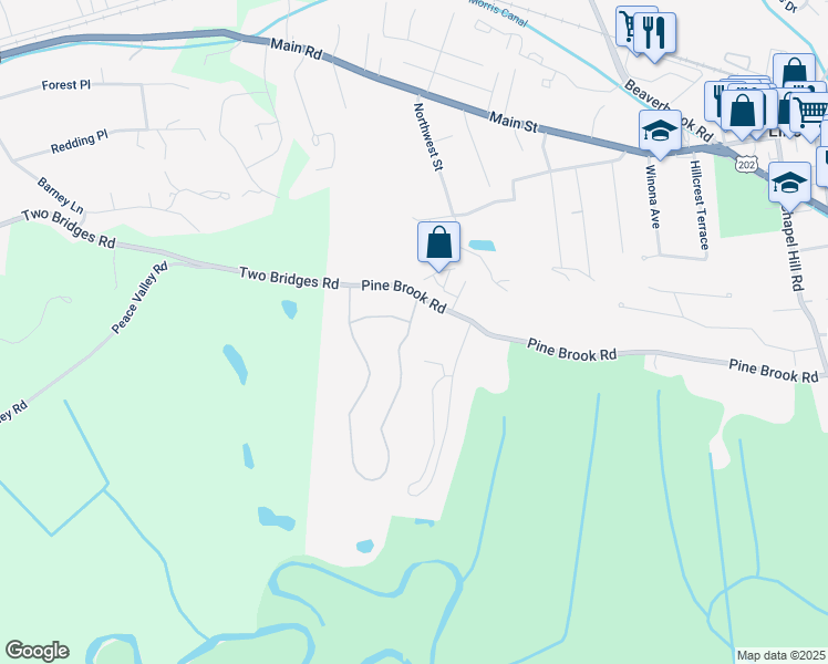 map of restaurants, bars, coffee shops, grocery stores, and more near 347 Gettysburg Way in Lincoln Park