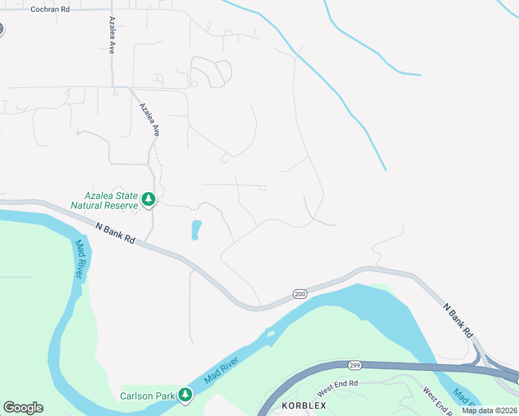 map of restaurants, bars, coffee shops, grocery stores, and more near 675 Leona Drive in McKinleyville
