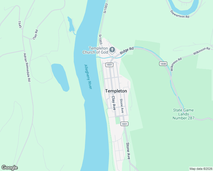 map of restaurants, bars, coffee shops, grocery stores, and more near 201 Allegheny Avenue in Kittanning