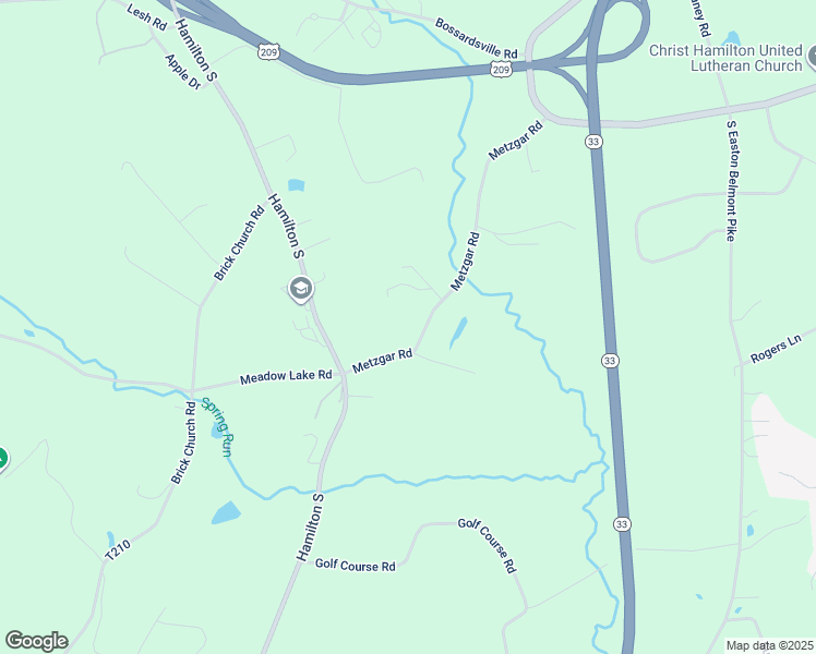 map of restaurants, bars, coffee shops, grocery stores, and more near 2647 Metzgar Road in Saylorsburg