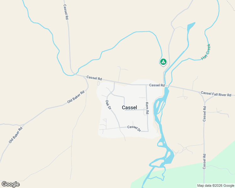 map of restaurants, bars, coffee shops, grocery stores, and more near 39896 Pumice Dr in Shasta
