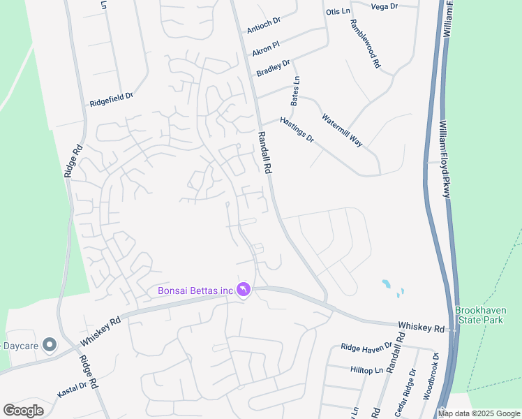 map of restaurants, bars, coffee shops, grocery stores, and more near 9 Guilford Court in Ridge