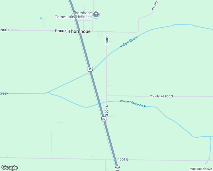 map of restaurants, bars, coffee shops, grocery stores, and more near 9483 South 400 East in Star City