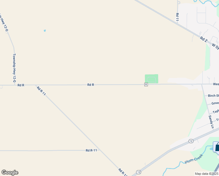 map of restaurants, bars, coffee shops, grocery stores, and more near 11525 Road R in Columbus Grove