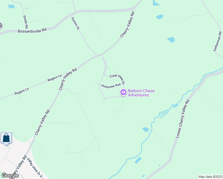 map of restaurants, bars, coffee shops, grocery stores, and more near 1006 Primrose Avenue in Stroudsburg