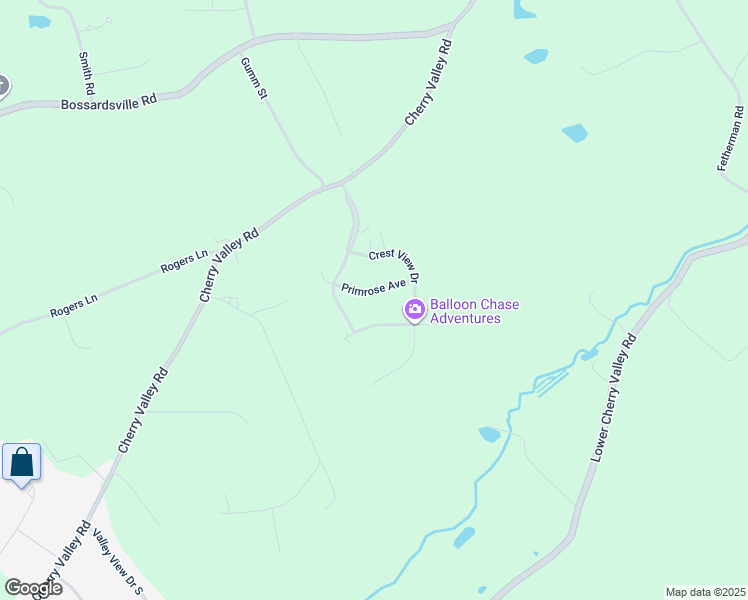 map of restaurants, bars, coffee shops, grocery stores, and more near 1006 Primrose Avenue in Stroudsburg