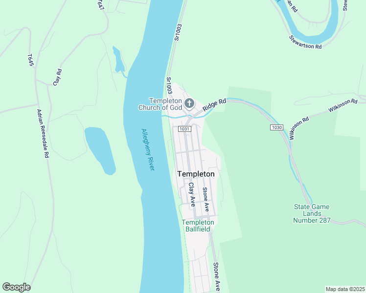 map of restaurants, bars, coffee shops, grocery stores, and more near 201 Allegheny Avenue in Kittanning