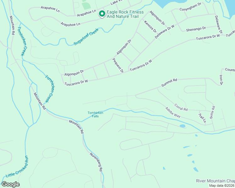 map of restaurants, bars, coffee shops, grocery stores, and more near 169 Summit Road in Pine Grove