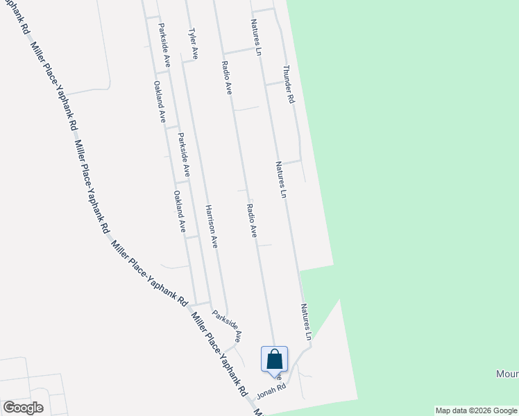 map of restaurants, bars, coffee shops, grocery stores, and more near 233 Radio Avenue in Miller Place