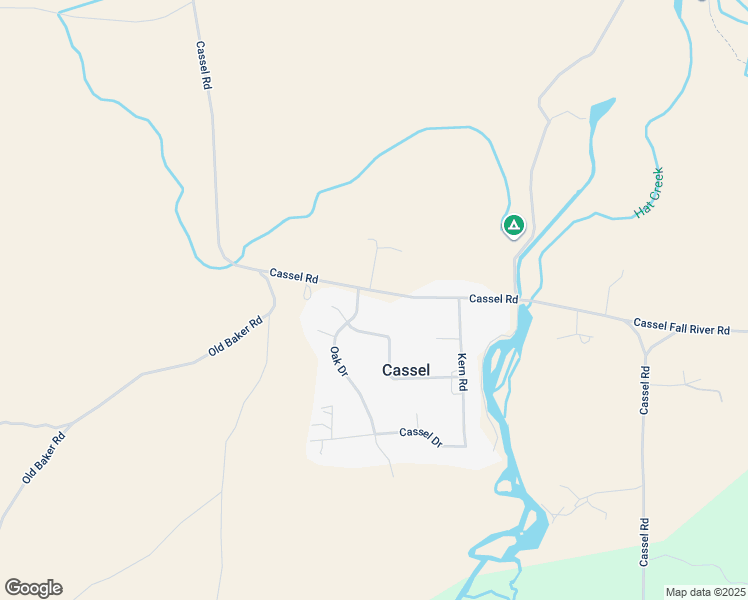 map of restaurants, bars, coffee shops, grocery stores, and more near 21635 Cassel Road in Cassel