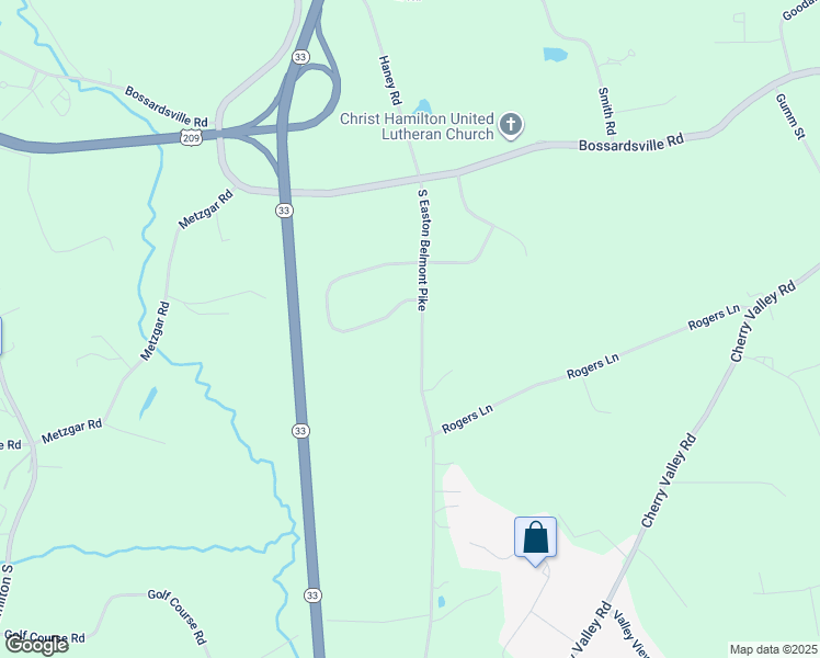 map of restaurants, bars, coffee shops, grocery stores, and more near 369 South Easton Belmont Pike in Sciota