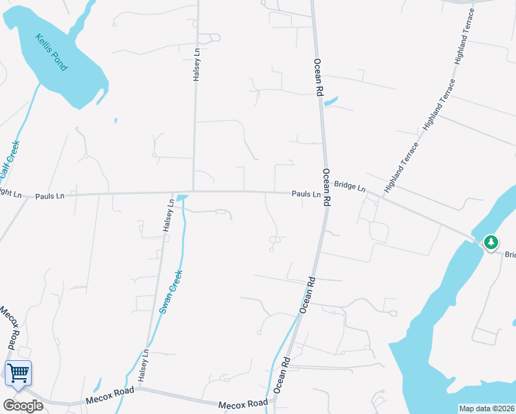 map of restaurants, bars, coffee shops, grocery stores, and more near 10 Harvest Lane in Bridgehampton