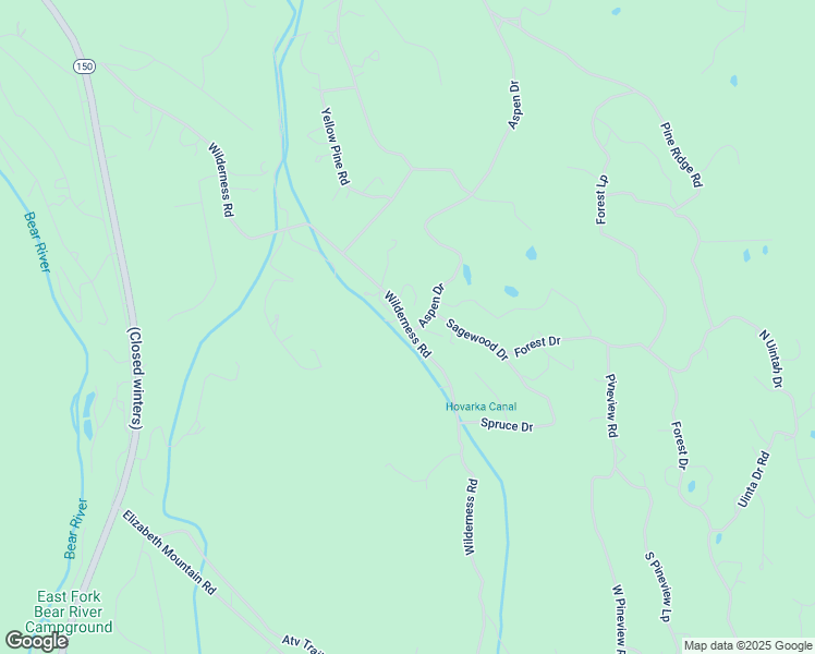 map of restaurants, bars, coffee shops, grocery stores, and more near Wilderness Road in Summit County
