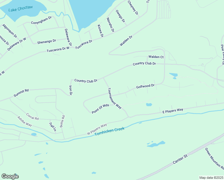 map of restaurants, bars, coffee shops, grocery stores, and more near 11 Tournament Way in Hazleton