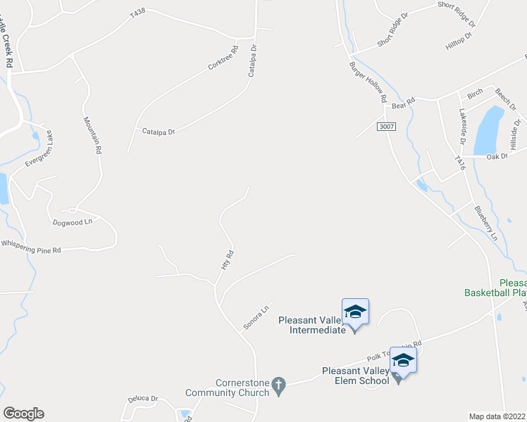 map of restaurants, bars, coffee shops, grocery stores, and more near 376 H T Y Road in Kunkletown