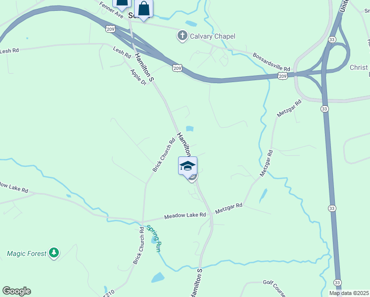 map of restaurants, bars, coffee shops, grocery stores, and more near in Sciota