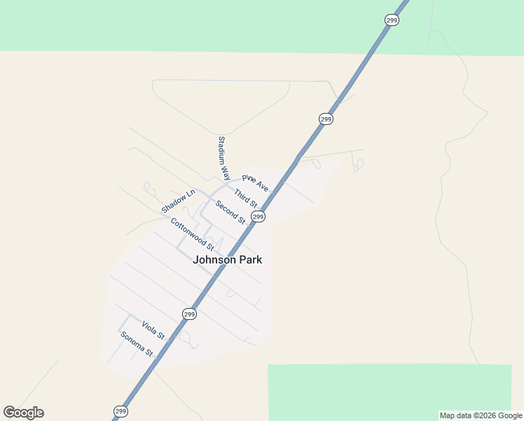 map of restaurants, bars, coffee shops, grocery stores, and more near 21701 Third Street in Burney