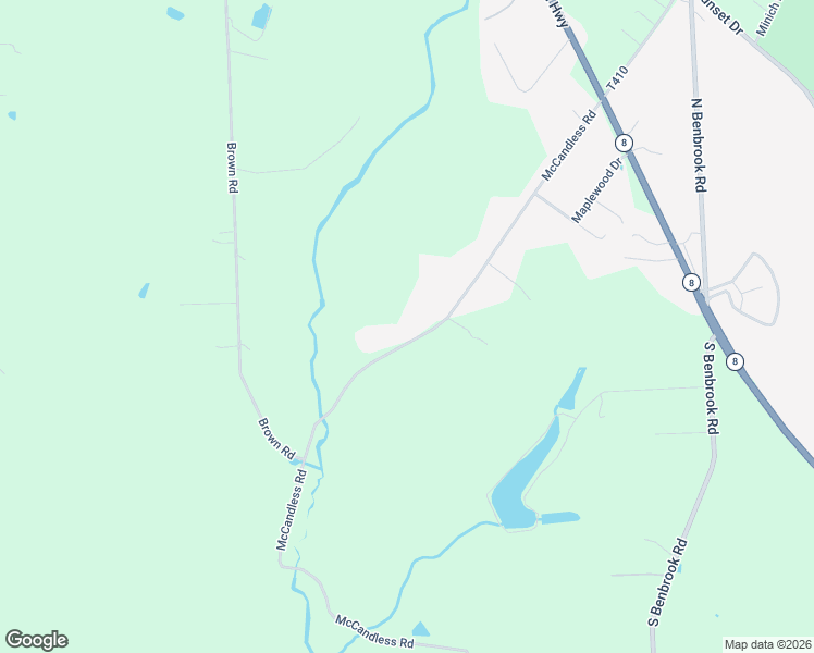 map of restaurants, bars, coffee shops, grocery stores, and more near 5166 McCandless Road in Butler