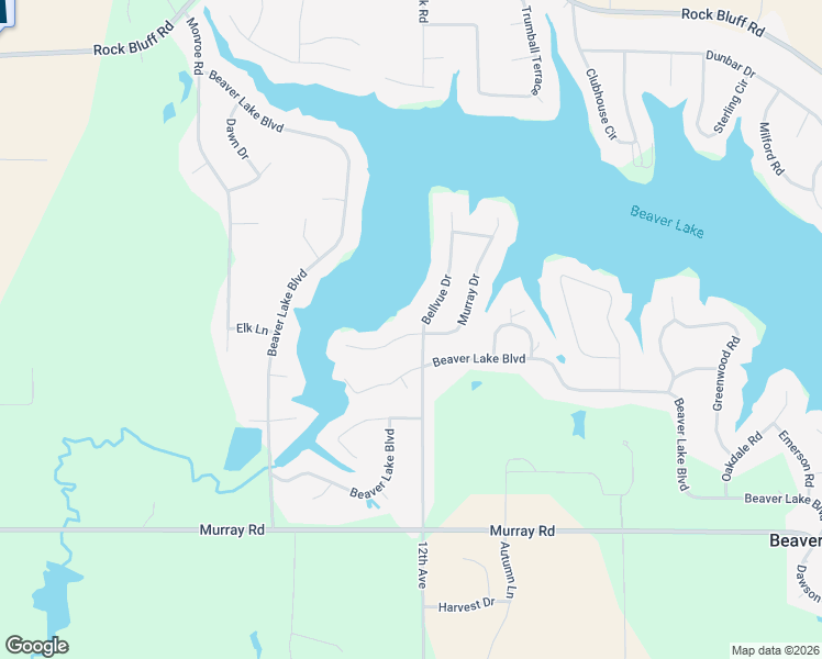 map of restaurants, bars, coffee shops, grocery stores, and more near 9010 Bellvue Drive in Plattsmouth