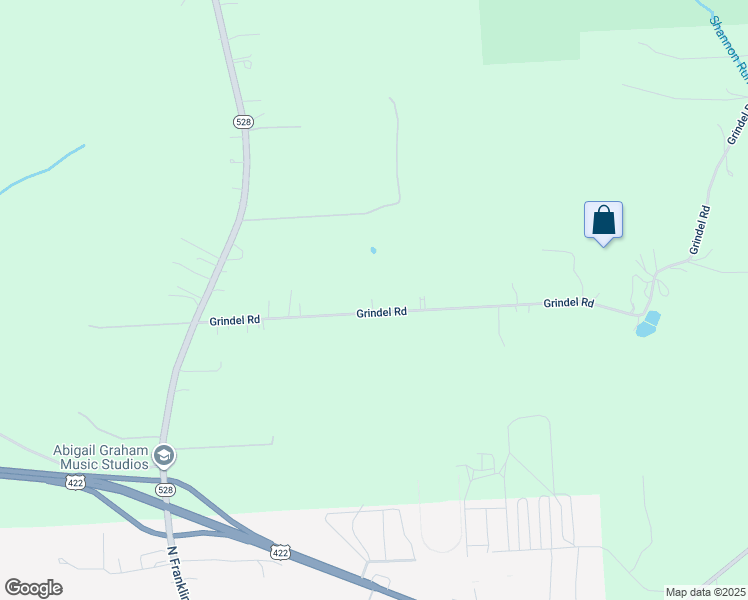 map of restaurants, bars, coffee shops, grocery stores, and more near 145 Grindel Road in Prospect