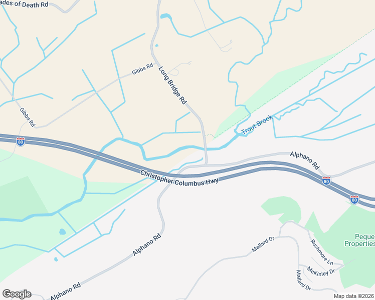 map of restaurants, bars, coffee shops, grocery stores, and more near 14 Long Bridge Road in Green Township