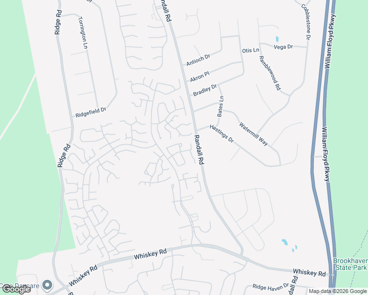 map of restaurants, bars, coffee shops, grocery stores, and more near 45 Trent Court in Ridge