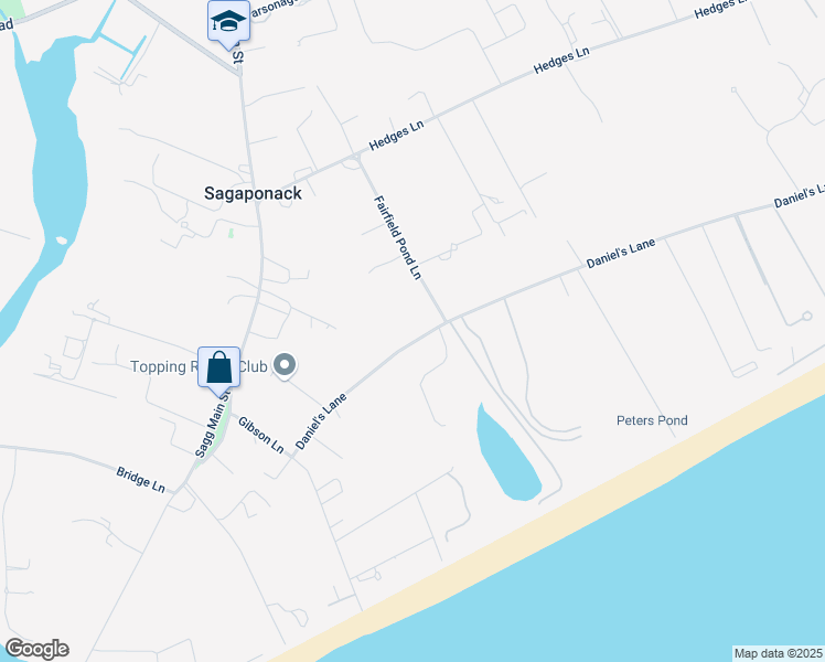 map of restaurants, bars, coffee shops, grocery stores, and more near in Sagaponack