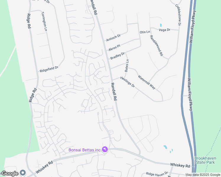 map of restaurants, bars, coffee shops, grocery stores, and more near 40 Trent Court in Ridge