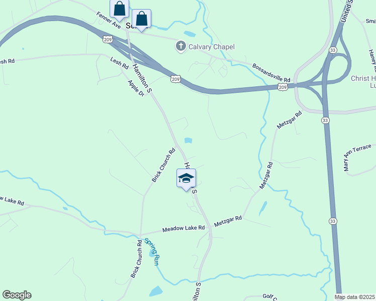 map of restaurants, bars, coffee shops, grocery stores, and more near 5574 Hamilton South in Sciota