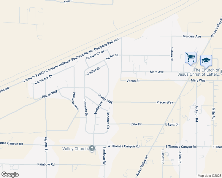 map of restaurants, bars, coffee shops, grocery stores, and more near 6335 Nugget Drive in Winnemucca