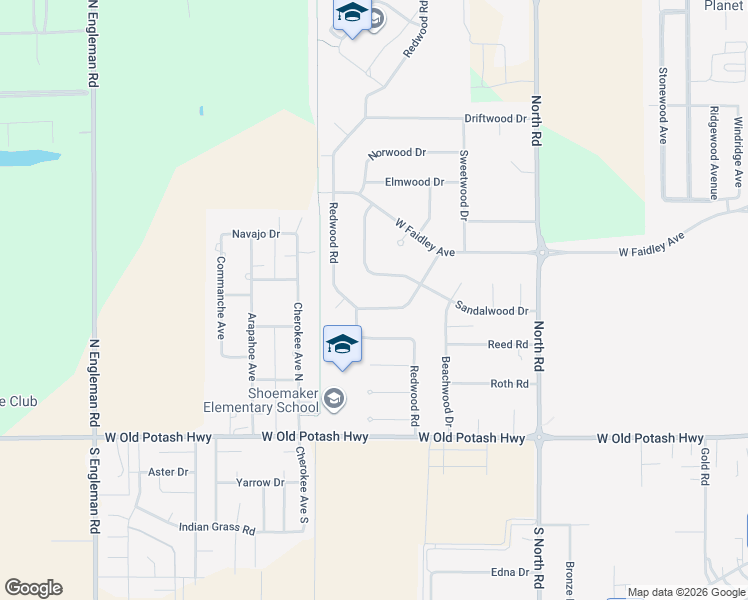 map of restaurants, bars, coffee shops, grocery stores, and more near 4148 Fleetwood Road in Grand Island