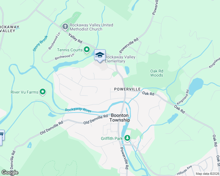 map of restaurants, bars, coffee shops, grocery stores, and more near 5 Estler Lane in Boonton