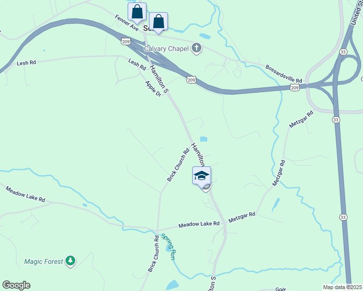 map of restaurants, bars, coffee shops, grocery stores, and more near 5589 Hamilton South in Sciota