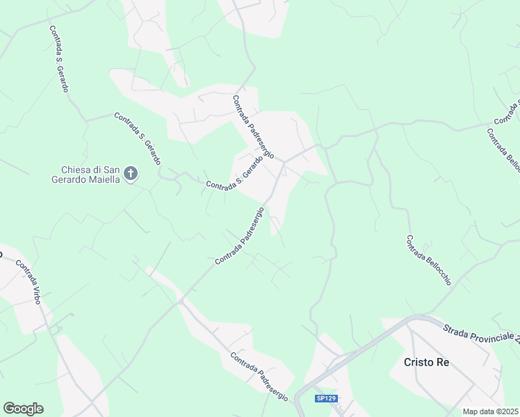 map of restaurants, bars, coffee shops, grocery stores, and more near 67 Contrada Padresergio in Cozzana