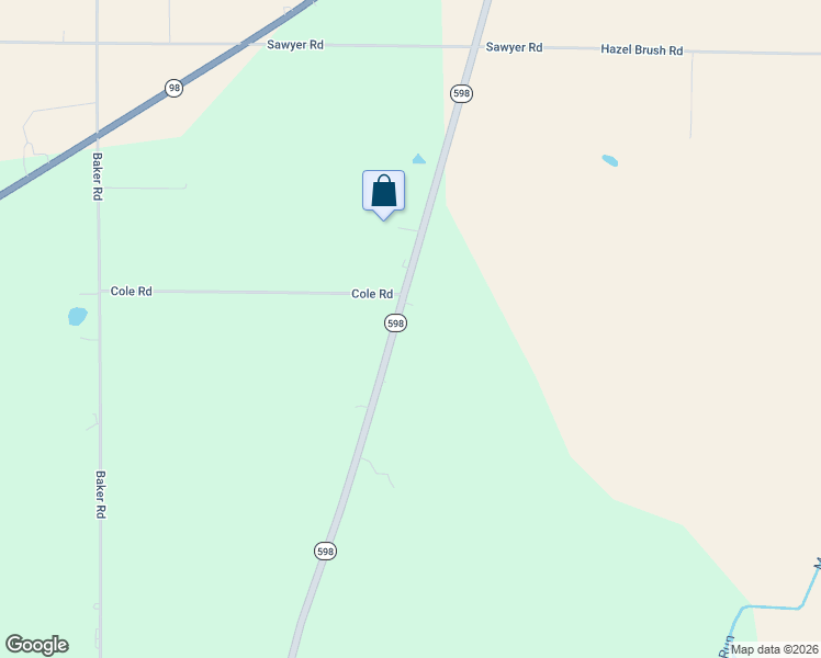 map of restaurants, bars, coffee shops, grocery stores, and more near 5981 West State Street in Shelby