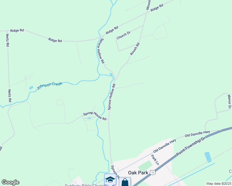 map of restaurants, bars, coffee shops, grocery stores, and more near 570 Spruce Hollow Road in Northumberland