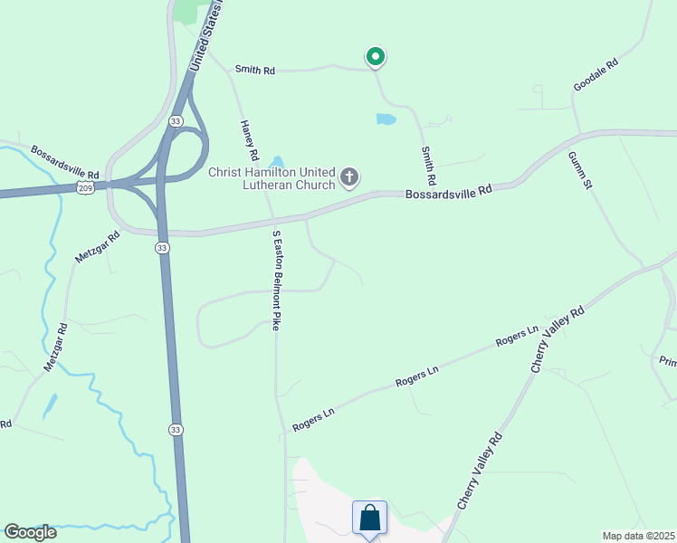 map of restaurants, bars, coffee shops, grocery stores, and more near 134 Jennifer Drive in Sciota