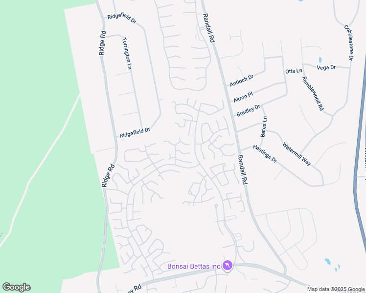 map of restaurants, bars, coffee shops, grocery stores, and more near 168 Ventry Court in Ridge