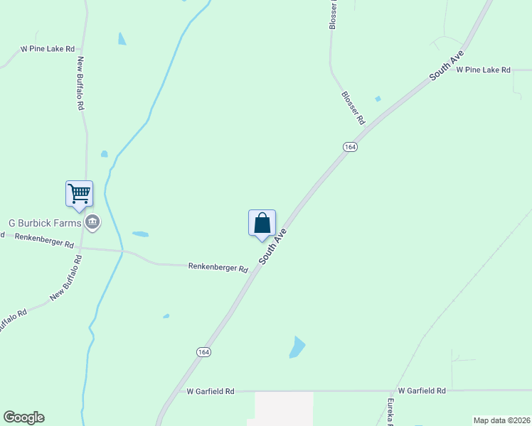 map of restaurants, bars, coffee shops, grocery stores, and more near 13430 South Avenue in Columbiana