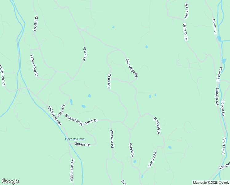 map of restaurants, bars, coffee shops, grocery stores, and more near North Forest Drive in Summit County