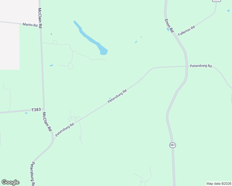 map of restaurants, bars, coffee shops, grocery stores, and more near 441 Petersburg Road in Enon Valley