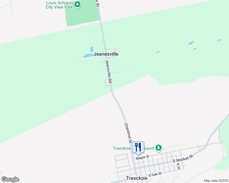 map of restaurants, bars, coffee shops, grocery stores, and more near 357 East Mine Street in Hazleton