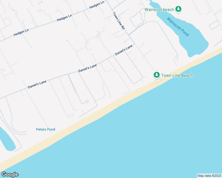 map of restaurants, bars, coffee shops, grocery stores, and more near 669 Daniel's Lane in Sagaponack