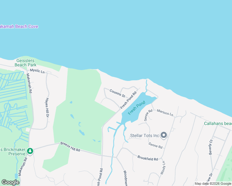 map of restaurants, bars, coffee shops, grocery stores, and more near 10 Cousins Street in Northport